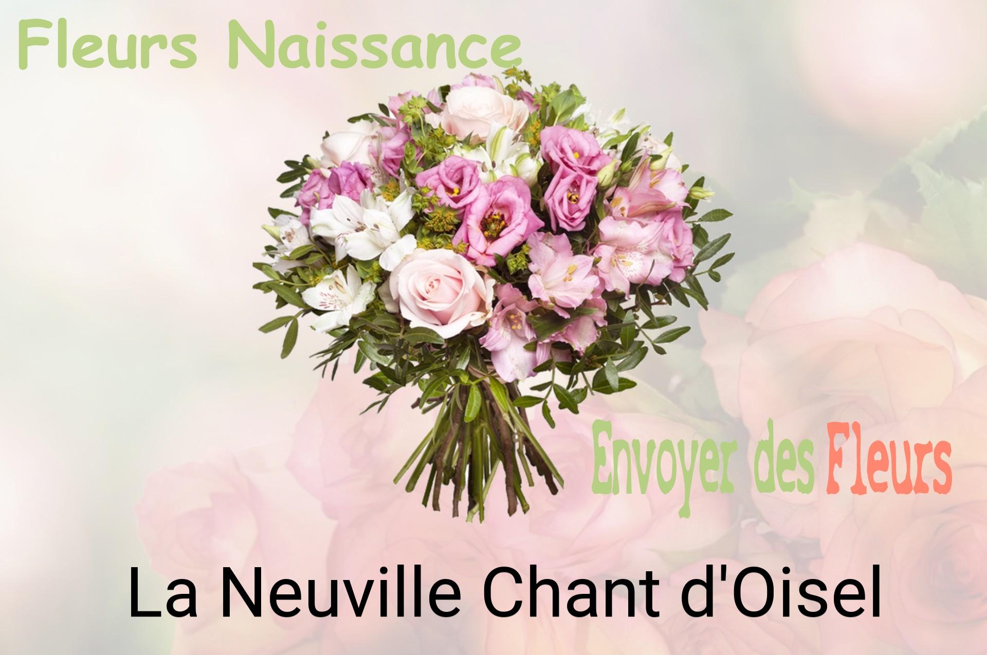 Bouquet de fleurs de naissance livré à La Neuville-Chant-d'Oisel