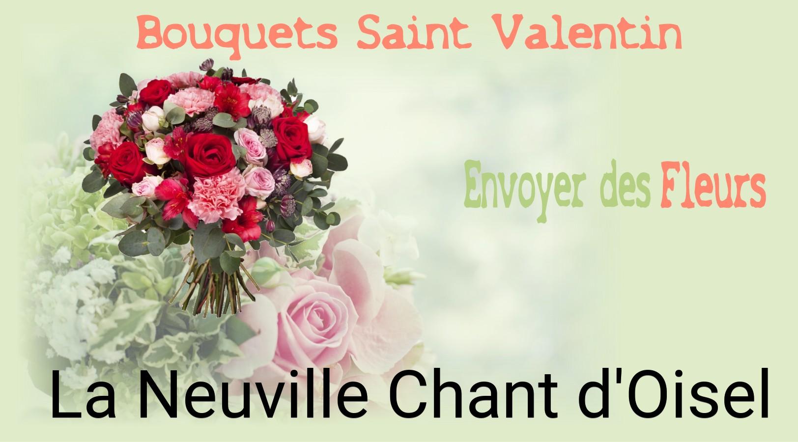 Roses de Saint-Valentin livrées à La Neuville-Chant-d'Oisel